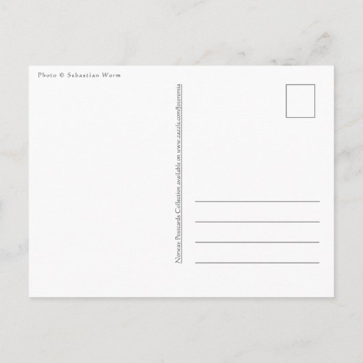 Aurora Moonlight Postkarte (Rückseite)