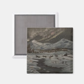 Aurora Mushing Magnet (Vorderseite/Rückseite)