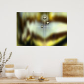 Aurora-Nachricht von Gregory Gallo Poster (Küche)