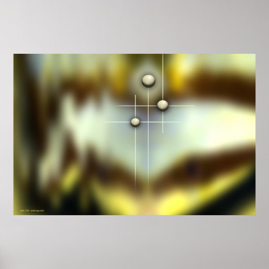 Aurora-Nachricht von Gregory Gallo Poster (Vorne)