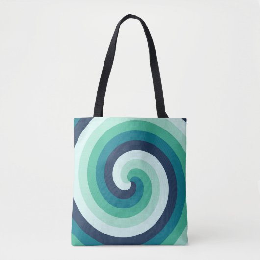 Aurora-Nebel-Spirale Tasche (Vorderseite)