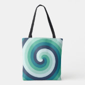 Aurora-Nebel-Spirale Tasche (Rückseite)
