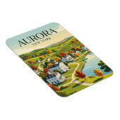 Aurora, New York, USA Magnet (Rechte Seite)
