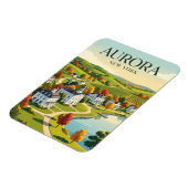 Aurora, New York, USA Magnet (Linke Seite)
