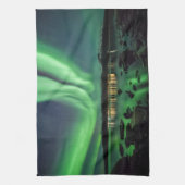 Aurora Night Geschirrtuch (Vertikal)