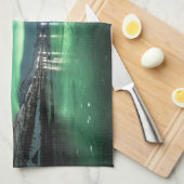 Aurora Night Geschirrtuch (Viertel Falte)