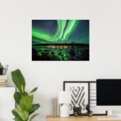 Aurora Night Poster (Heimbüro)