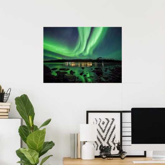 Aurora Night Poster (Heimbüro)