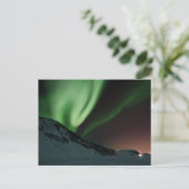 Aurora Northern Lights Norwegen Postkarte (Stehend Vorderseite)
