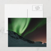Aurora Northern Lights Norwegen Postkarte (Vorne/Hinten)