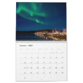 Aurora Northern Lights Skandinavier Polar Sky Kalender (Jan 2027)