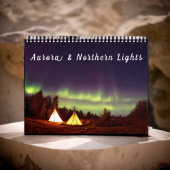 Aurora Northern Lights Skandinavier Polar Sky Kalender