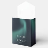 Aurora Northern Lights Wedding Geschenkschachtel (Geöffnet)