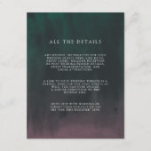 Aurora | Northern Lights Wedggers Details Begleitkarte (Vorderseite)