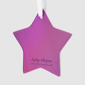 Aurora Northern Southern Lights Ornament (Vorderseite)