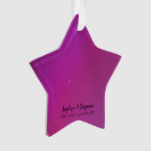 Aurora Northern Southern Lights Ornament (Vorderseite)