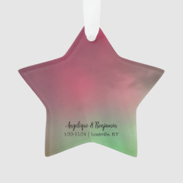 Aurora Northern Southern Lights Schmuck Ornament