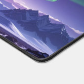 Aurora Peaks – Fantasy Dragon Night Sky Desk Mat Schreibtischunterlage (Ecke)