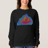 Aurora Peaks Sweatshirt (Vorderseite)