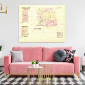 Aurora, Phillips, Hampton, Nebraska Leinwanddruck (Insitu (Wohnzimmer))