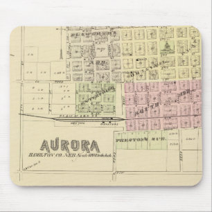 Aurora, Phillips, Hampton, Nebraska Mousepad
