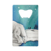 Aurora Polar Bear Geldbeutel Flaschenöffner (Rückseite)