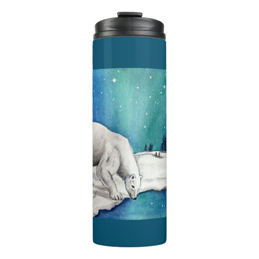 Aurora Polar Bear Thermosbecher (Vorderseite)