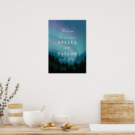 Aurora Poster Sign (Küche)