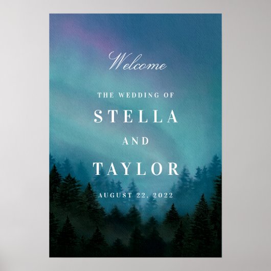 Aurora Poster Sign (Vorne)