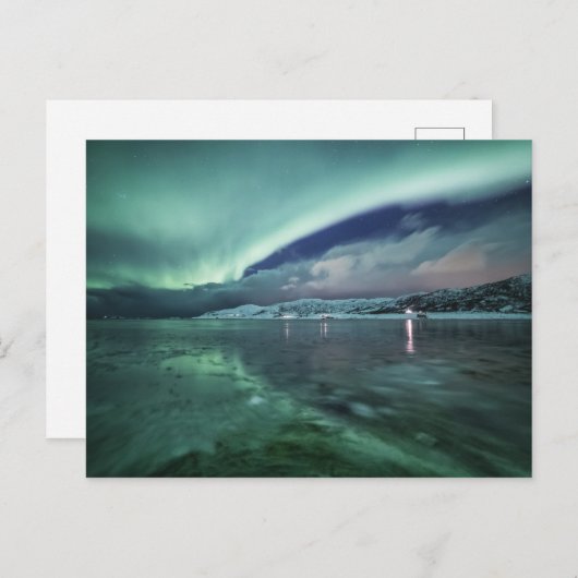 Aurora Postkarte (Vorne/Hinten)