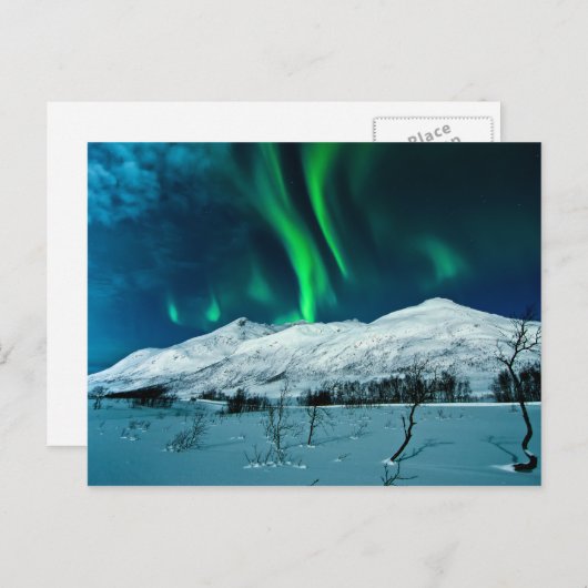 Aurora Postkarte (Vorne/Hinten)
