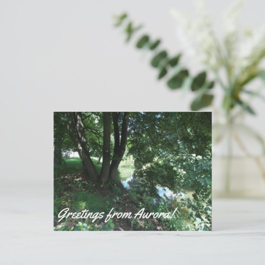 Aurora Postkarte (Stehend Vorderseite)