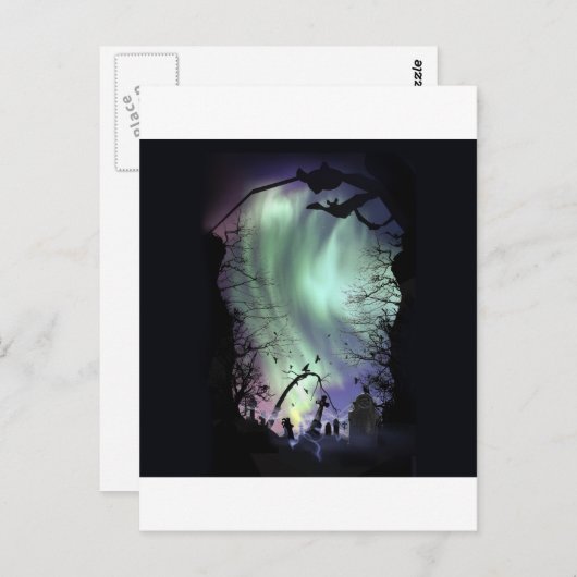 Aurora Postkarte (Vorne/Hinten)
