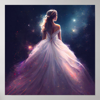 Aurora Prinzessin in der Galaxie Poster