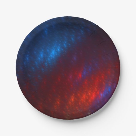 Aurora Pulse Pappteller (Vorderseite)