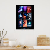 Aurora Rhapsody Cover Collage (20x28) Poster (Küche)