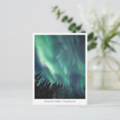 Aurora Scandinavia Postkarte (Stehend Vorderseite)