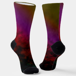 Aurora-Schleier Socken