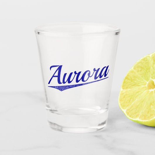 Aurora Schnapsglas (Vorderseite)