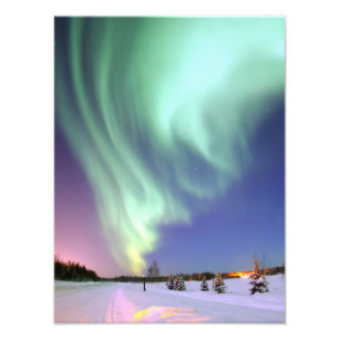 Aurora - Schöne Nordlichter Fotodruck