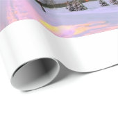 Aurora - Schöne Nordlichter Geschenkpapier (Rolleneckpunkt)