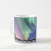 Aurora - schöne Nordlichter Kaffeetasse (Vorderseite Links)