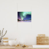 Aurora - Schöne Nordlichter Poster (Küche)