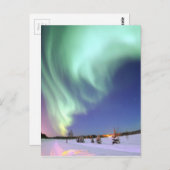 Aurora - Schöne Nordlichter Postkarte (Vorne/Hinten)