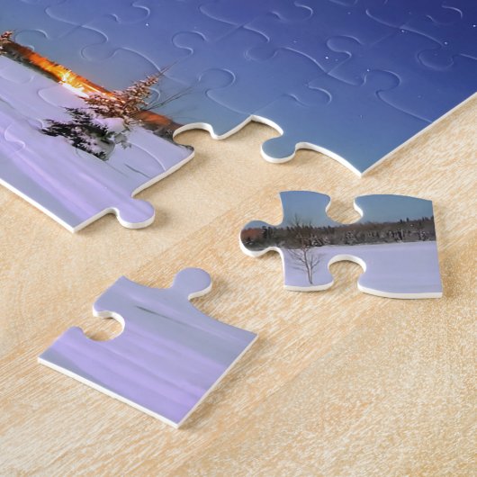 Aurora - schöne Nordlichter Puzzle (Seite)