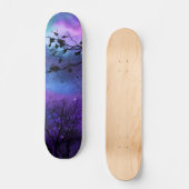 Aurora Skies Skateboard (Vorderseite)