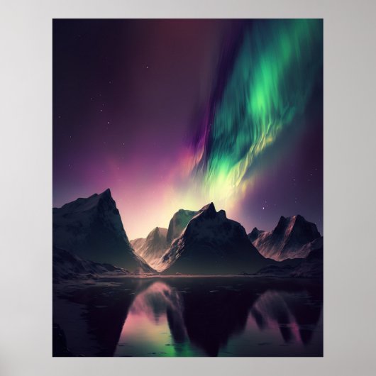 Aurora Sky Lights Poster (Vorne)