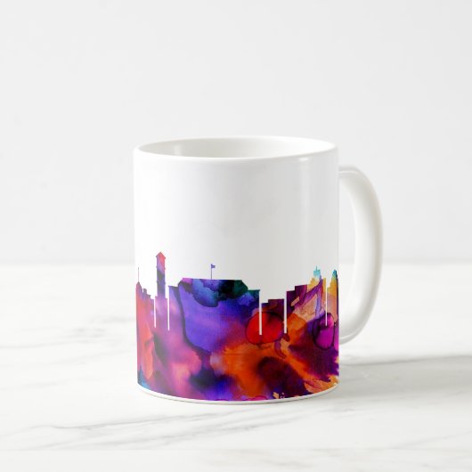 Aurora Skyline Kaffeetasse (VorderseiteRechts)