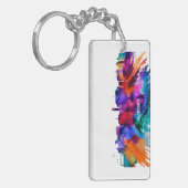 Aurora Skyline Schlüsselanhänger (Vorderseite links)