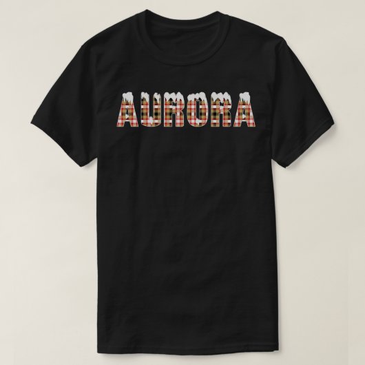 Aurora Snow T-Shirt (Design vorne)